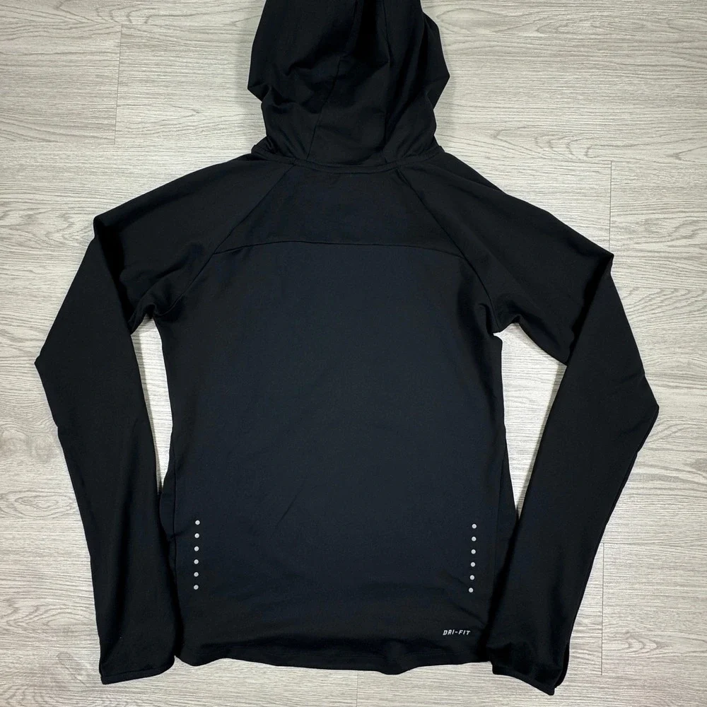 Nike Men's Oregon Project Running Hoodie Dri-FIT Black Small Skull Balaclava